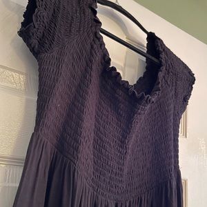 Isabel Maternity Black Dress